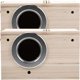 thumbnail image 2 of Bird Nest for Lovebirds Wooden Bird House Parakeet Nesting Box Indoor 19.3X12cm Shelter 2Pcs, 2 of 4