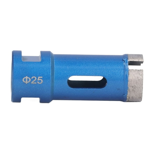 Broca de diamante M14 con rosca hembra, herramienta de perforación manual para mármol y granito de 25 mm.