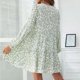 thumbnail image 4 of Vestido Largo Floral Con Estampado Informal de Media Manga de Verano Para Mujer Odeerbi ODB115266, 4 of 4