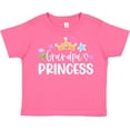 thumbnail image 3 of Inktastic Grandpa's Princess Crown and Flowers Girls Toddler T-Shirt, 3 of 5