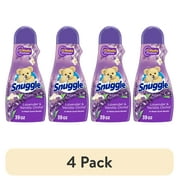 (4 pack) Snuggle In Wash Scent Booster, Lavender & Vanilla Orchid, 39 Ounce