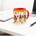 thumbnail image 4 of Christmas Dwarf Ceramic Coffee Mug – Holiday Tea or Hot Chocolate Cup with Festive Gnome Design, Gift for Friends and Family, 4 of 5