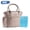 Brown, variant on Fit & Fresh Beechwood Women's Lunch Tote with XL Ice Pack, Pink Geometric