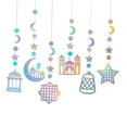 thumbnail image 3 of AMLESO 6Pcs Ramadan Eid Decoration Streamer Backdrop Ornament for Party Baby Shower, 3 of 8