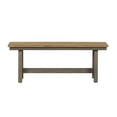 thumbnail image 4 of Lindsey Farm Light Gray 6 Piece Trestle Table Set, 4 of 13