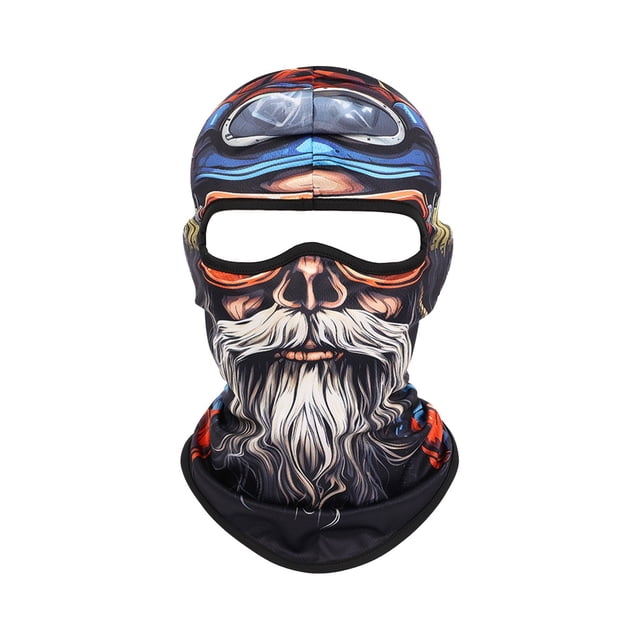 Secado Rápido, Absorbente Del Sudor, Transpirable E Interesante, Con Diseño De Anciano Barbudo, Para Hombres Y Mujeres, Para Deportes Al Aire Libre, Ciclismo, Capucha, Bufanda Para El Cuello, Protec