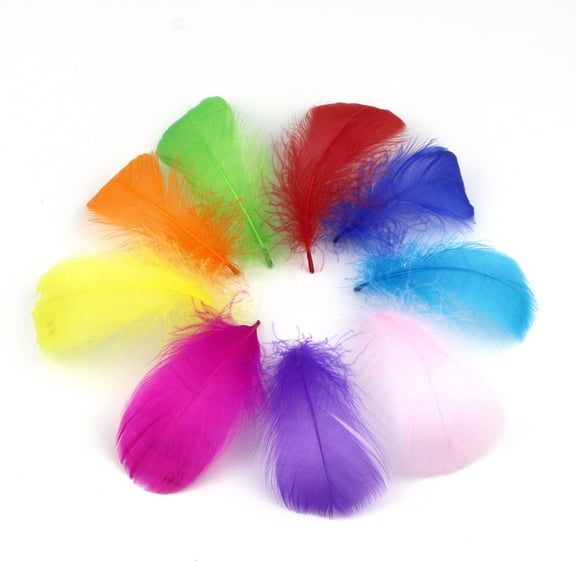 100Pc Artificial Feathers Clearance! 100Pc Decoration Small in Cm Colorful S 612 Diy Home Diy