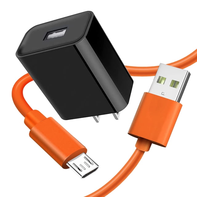 Cable de carga de cargador rápido Cable de alimentación Compatible con timbre con video habilitado para Ring (lanzado en 2020) 2/3/3 Plus/ 4, Peephole Cam, Doorbell Pro, cargador de reemplazo de bater