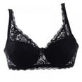 thumbnail image 2 of Women's Underwire Bras 3/4 Cup Lace Gather Push Up Bra, 2 of 7