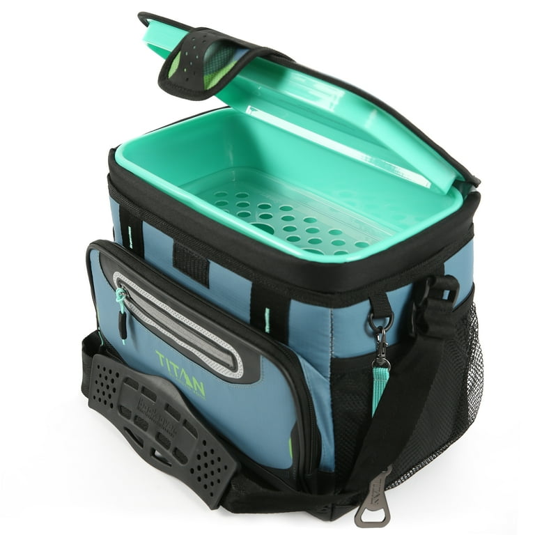 Titan by Arctic Zone Zipperless 12-Can Soft Cooler, 8-Quart, Bali