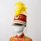 thumbnail image 4 of Sombrero de banda de tambor elegante para niños, gorro de Cosplay de puesta en escena de Color contrastante, accesorios de actuación de circo para Fiesta Temática de Halloween, 4 of 5