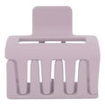 thumbnail image 4 of Pinzas rectangulares gruesas para el pelo, pinzas cuadradas de plástico para el pelo, pinzas para el pelo, pinzas para la mandíbula para niñas y mujeres, color morado, 4 of 5