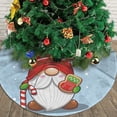 thumbnail image 3 of XMXY Halloween Christmas Tree Skirt, Cute Gnome Santa Gingerbread Holiday Party Indoor Decorations Ornaments, 30" Inch, 3 of 5