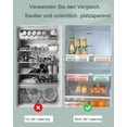 thumbnail image 3 of Cajones de refrigerador, estante de almacenamiento ajustable, organizador divisor de refrigerador, organizador de cajón de refrigerador extraíble, caja de almacenamiento para refrigerador, 3 of 5