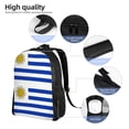 thumbnail image 4 of Travel Backpack For Women/Men Uruguay Flag Carry On Backpack With Laptop Compartment Travel Backpack, 4 of 7