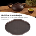 thumbnail image 4 of Premium Bamboo Tea Tray, Japanese Style Serving Board, Tea Dessert Food Dinner, Spacious Storage Capacity, 4 of 8