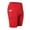Red, variant on Womens Yoga Shorts High Waist Tummy Control Fitness Workout Shorts With Pockets