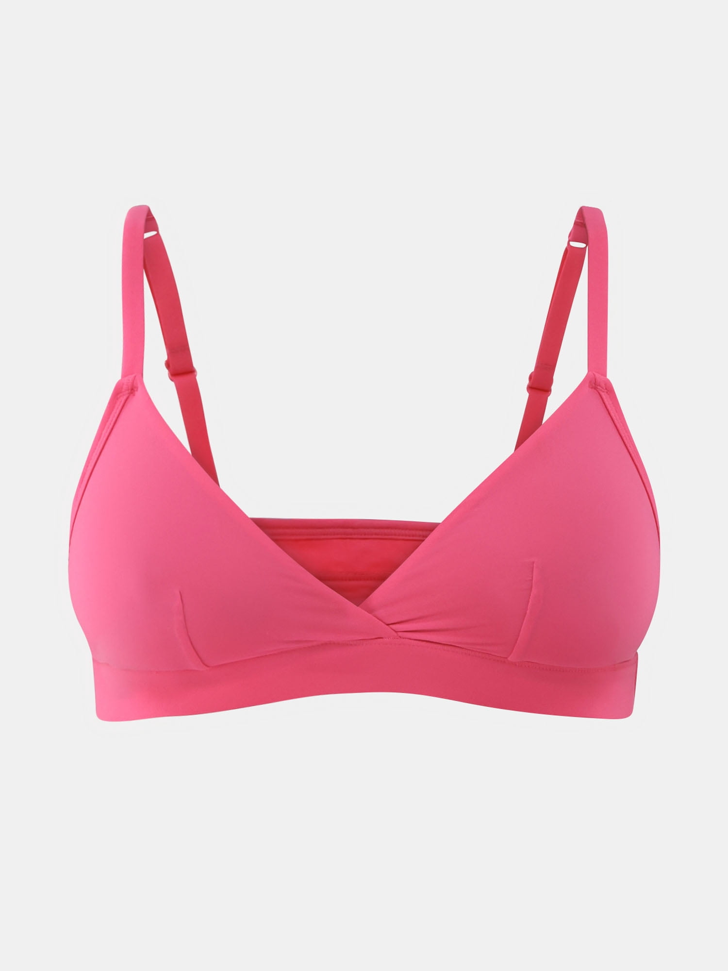 No Boundaries Women's Fit Stretch Triangle Bralette, Sizes XS-3XL