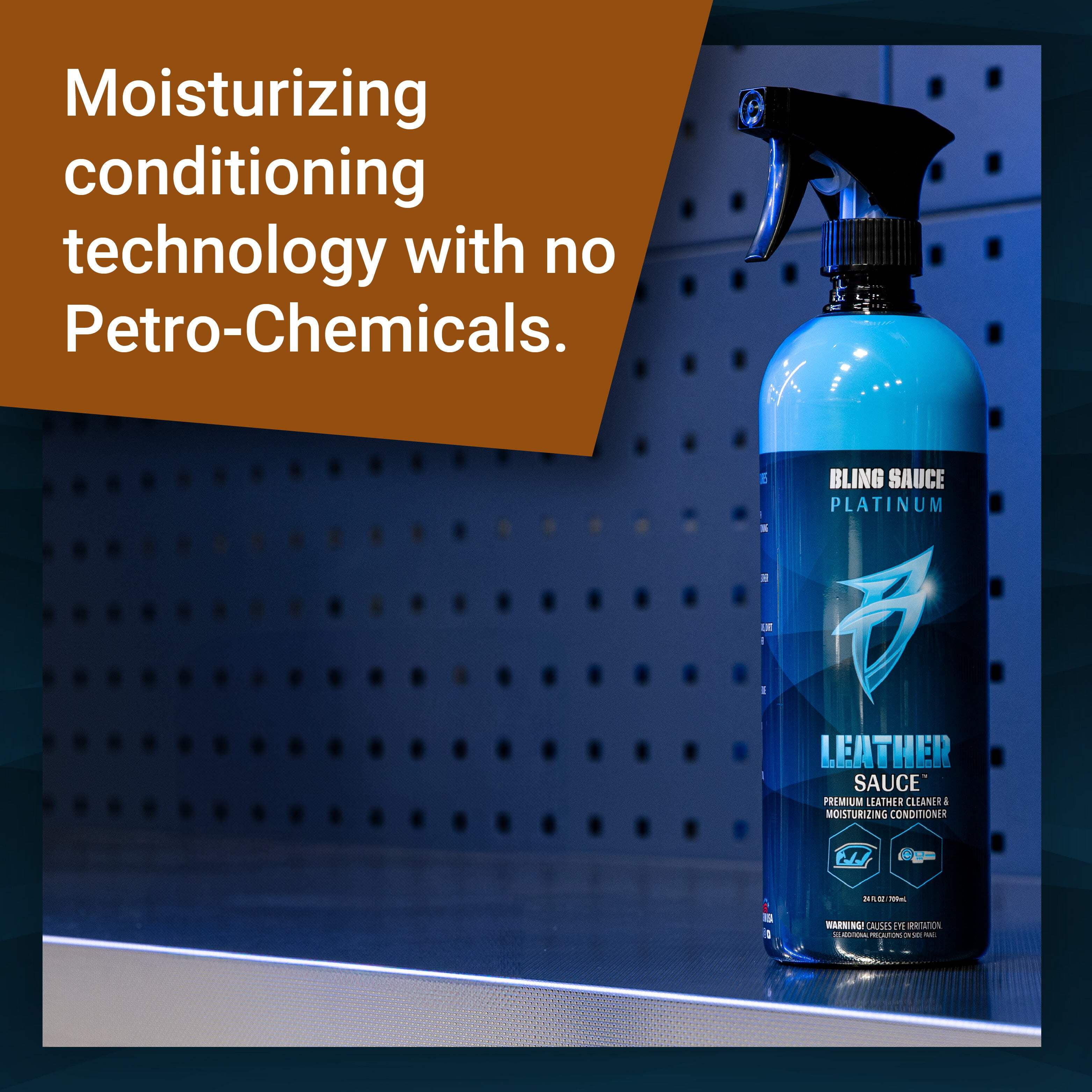 Bling Sauce Leather Cleaner & Conditioner 24oz