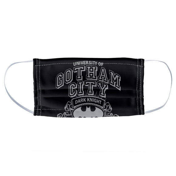 Batman University of Gotham 1-Ply Reusable Face Mask Covering, Unisex