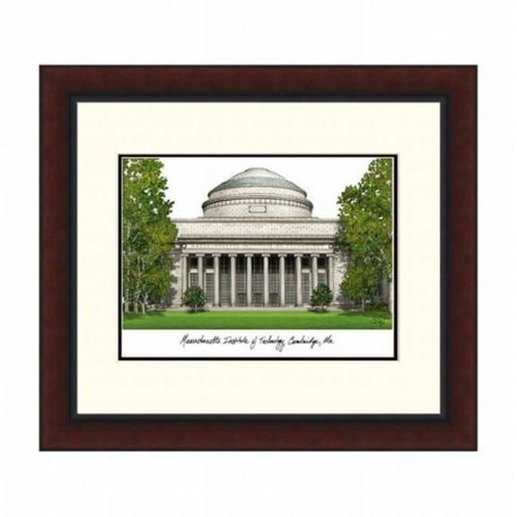 Campusimages MA991LR MIT Legacy Alumnus Framed Lithograph