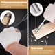 thumbnail image 3 of Juego de 4 Cinceles de Madera, Juego de Cinceles Redondos y Curvos, Borde Semicircular de Acero -V de 6 mm/12 mm/18 mm/24 mm para Manualidades de Bricolaje, 3 of 5