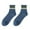 Blue, variant on Gkeoshab Socks for Women Men's Winter Striped Wool Fleece Socks, Thick Thermal Medium Length, Soft Warm Comfort for Cold Season Daily Wear Compression Socks for Women Stockings for Women
