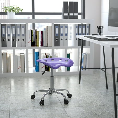 UPC: 0812581010657 | Flash Furniture Vibrant Violet Tractor Seat and Chrome Stool