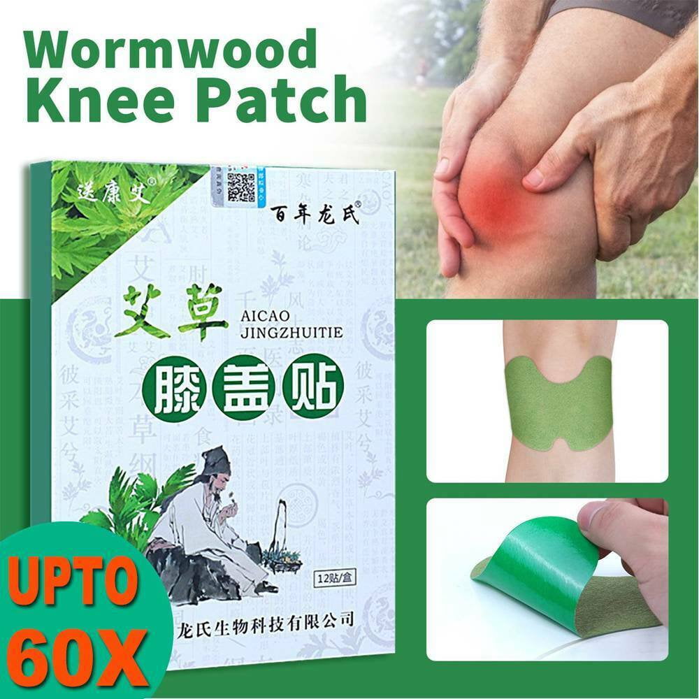 24x Knee Plaster Sticker Wormwood Extract Knee Pain Joint Ache Relief Patches AU