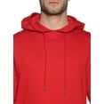 thumbnail image 6 of Klizzer Luxury 100% Cotton Hoodies for Men - Rich Fabric, Soft & Comfortable, RED (Sizes S-2XL), 6 of 7