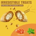 thumbnail image 2 of Golosinas para Gatos Cedaro Crunchy Suaves de Salmón y Hierba Gatera 160 g, 2 of 7