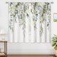 thumbnail image 1 of Cortinas de ventana Oolygoo de madera con hojas de eucalipto de color verde salvia, 1 of 6