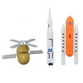 thumbnail image 4 of Space Shuttle Toy Smooth Edges Realistic Scale Educational Spatial Imagination Alloy Rocket Ship Set for Kids Children Gift, 4 of 21