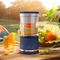 thumbnail image 6 of Portable Electric Juicer for Fruits and Vegetables with USB Rechargeable Battery, Automatic Separation, Includes Cleaning Brush, Ideal for Orange Juice On the Go, 6 of 6