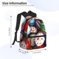 thumbnail image 4 of Wukai Cute Poached Eggs Versatile Backpack:Spacious,Organized,Comfortable,Ideal for Travel and Everyday Use with Multiple Pockets and Padded Straps, 4 of 8
