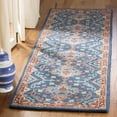 thumbnail image 3 of SAFAVIEH Heritage Petrina Floral Wool Runner Rug, Blue/Multi, 2'3" x 6', 3 of 7