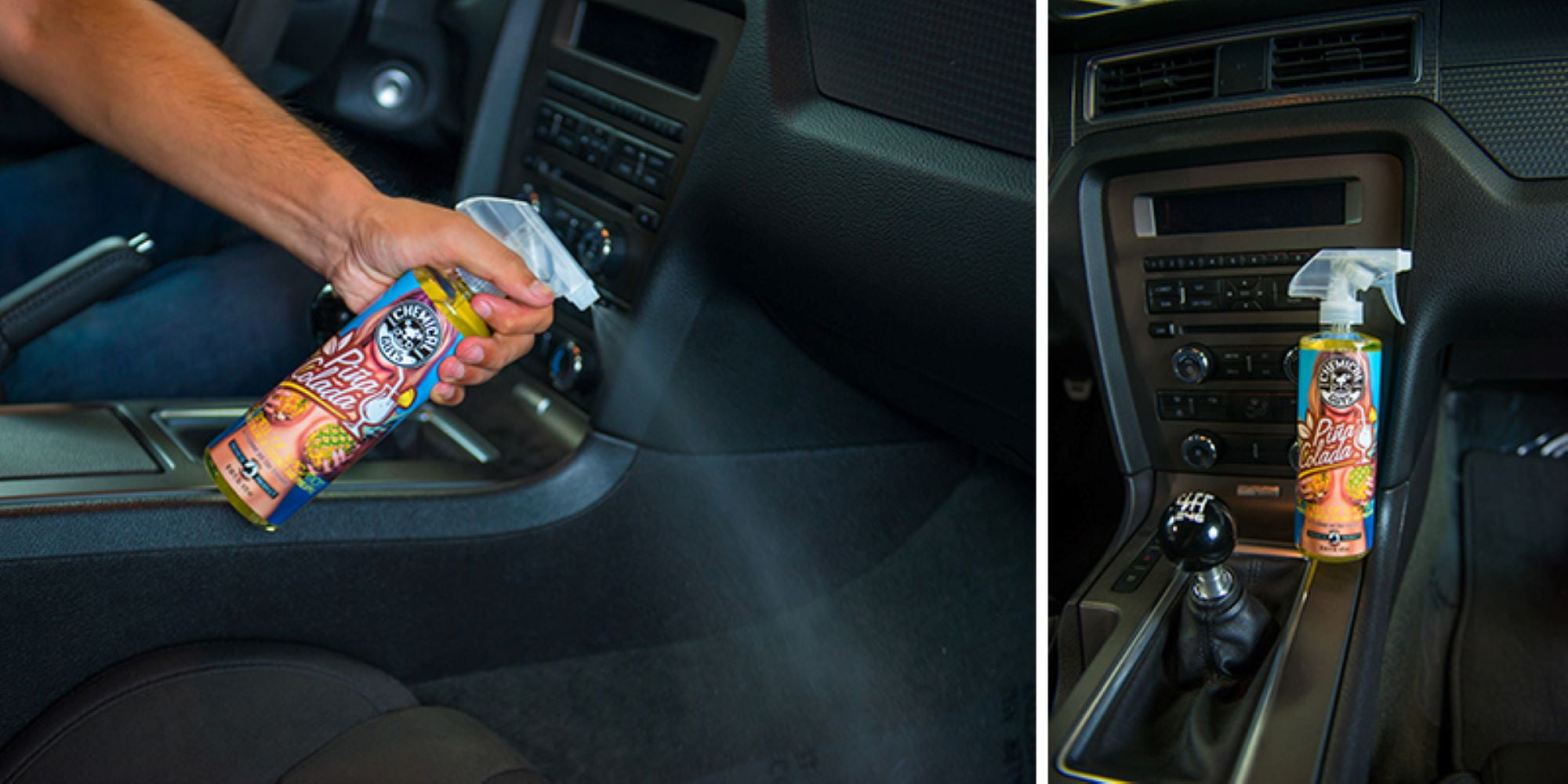 Chemical Guys Pina Colada Scent Air Freshener and Odor Eliminator 4 Ounce