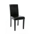 thumbnail image 3 of Porthos Home Nate PU Leather Upholstered Dining Chairs with Rubberwood Legs (Set of 4), 3 of 6