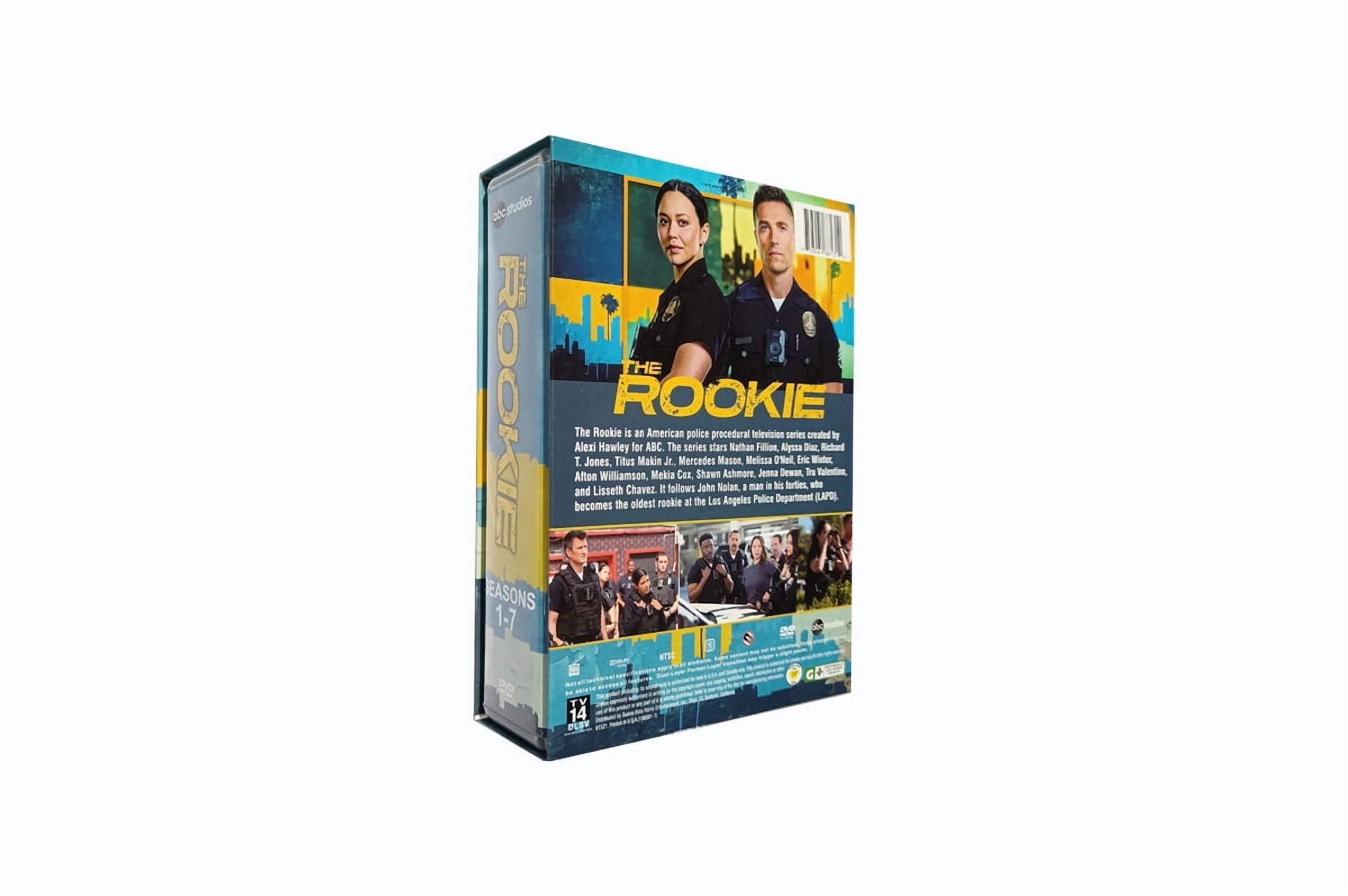 The Rookie Complete Series Seasons 1-7 Box Set (DVD) - Walmart.com
