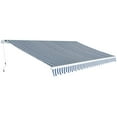 thumbnail image 2 of vidaXL Folding Awning Manual Operated 196.9" Anthracite, 2 of 12