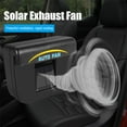 thumbnail image 6 of KRONDO Solar Powered Car Ventilator, Vehicle Exhaust Fan, Car Window Fan, Automobile Cool Fan, Cooler Ventilation System, Radiator for Car Windshield Circulation, 6 of 9