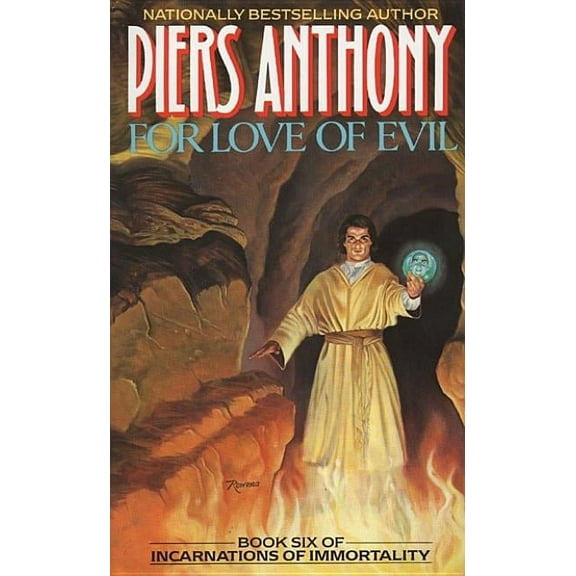 Incarnations of Immortality For Love of Evil: Book Six of Incarnations of Immortality, Book 6, (Paperback)