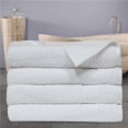 thumbnail image 1 of Affinitylinens ECO4PCTWL-WHT Coton 4 Pièces Feuille de Bain de Collection Économique - Blanc, 1 of 1