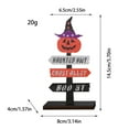 thumbnail image 3 of Darzheoy Halloween Decorations Wooden Ornaments Ghost Festival Desktop Decoration Party Decoration Supplies, 3 of 6