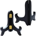thumbnail image 7 of 4 Pieces Black Wooden Easel Mahogany Finish Display Stand Plate Holder for Picture Frame Folding Display Stand (5 Inches), 7 of 7
