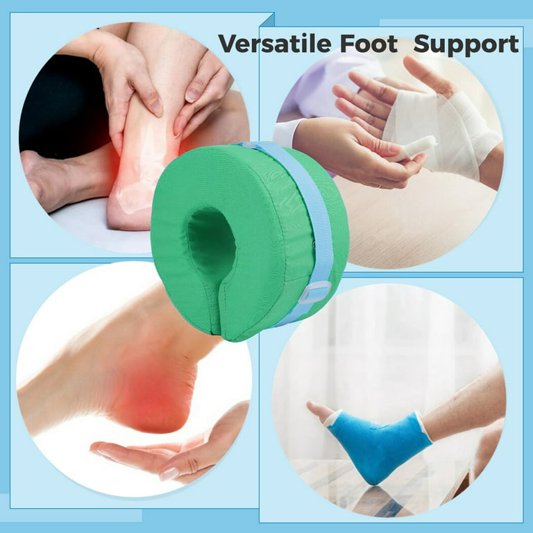 2pcs Ankle Pillow, Foot Elevator Ankle Anti‑Bedsore Cushion for Elderly  Patient Elevation Pillows Leg Elevation Pillow Leg Rest Elevating Pad Foam Leg  Rest Cushion Pillow Hand Support Cushion 
