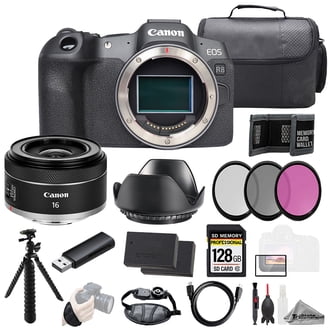 Canon EOS R10 Camera + RF 100-400mm f/5.6-8 IS USM Lens 128GB +