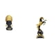 thumbnail image 1 of Elegante escultura de resina de mujer africana y caballo, adorno de mesa, decoración única para el hogar, centro de mesa para sala de estar, dormitori, 1 of 8