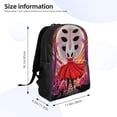 thumbnail image 4 of Hollow Game Kni-ght Silksong Lightweight Backpack Laptop Shoulders Bag Bookbag Daypack Travel Women Men, 4 of 8