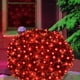 thumbnail image 1 of Luces de red navideñas rojas HISHINY de 1,8 x 1,8 m, 144 LED, para exteriores, 1 of 7